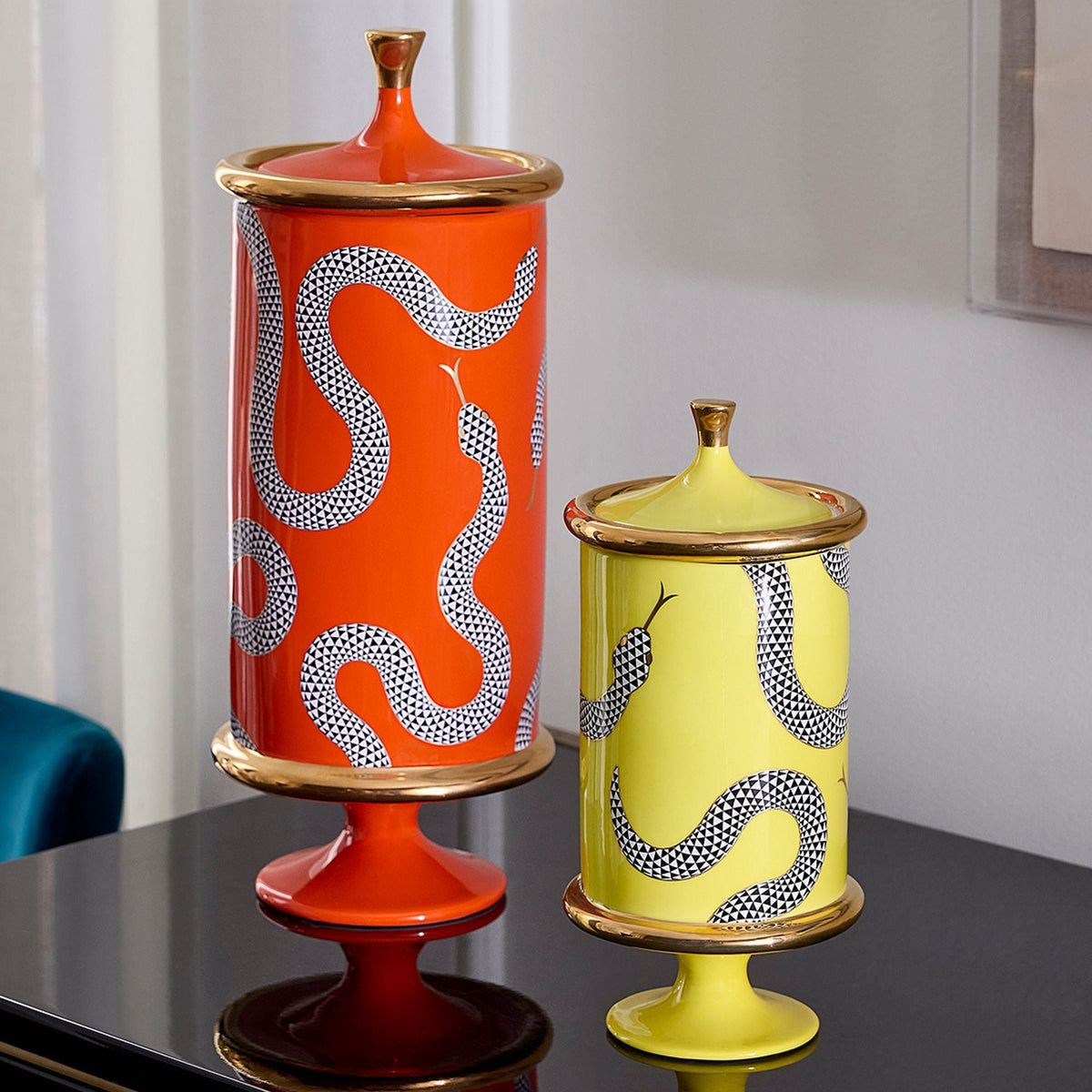 Jonathan Adler Eden Orange Canister
