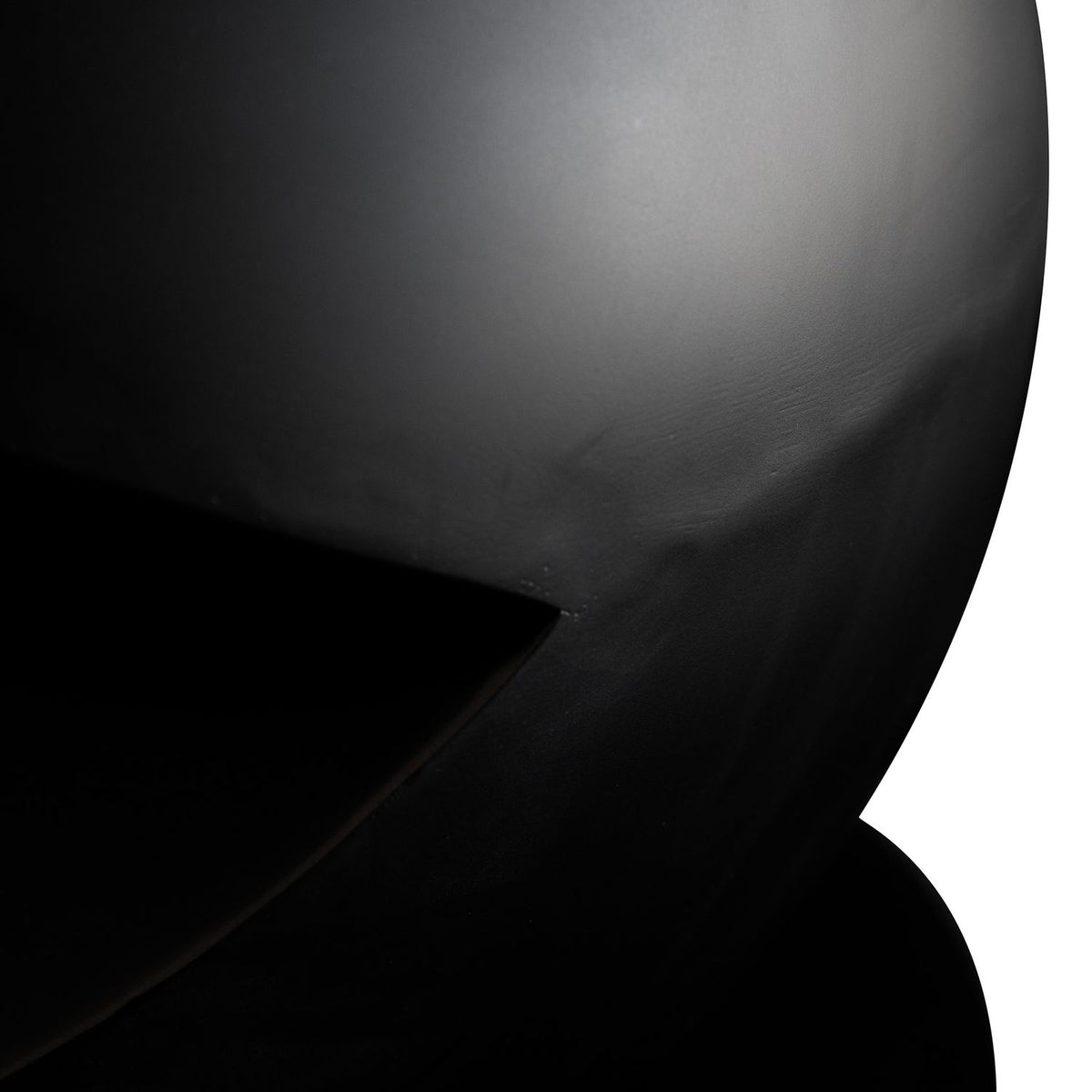 Noir Pac-Man Side Table
