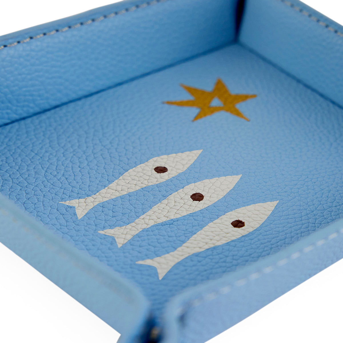 Jonathan Adler Playa Leather Small Tray
