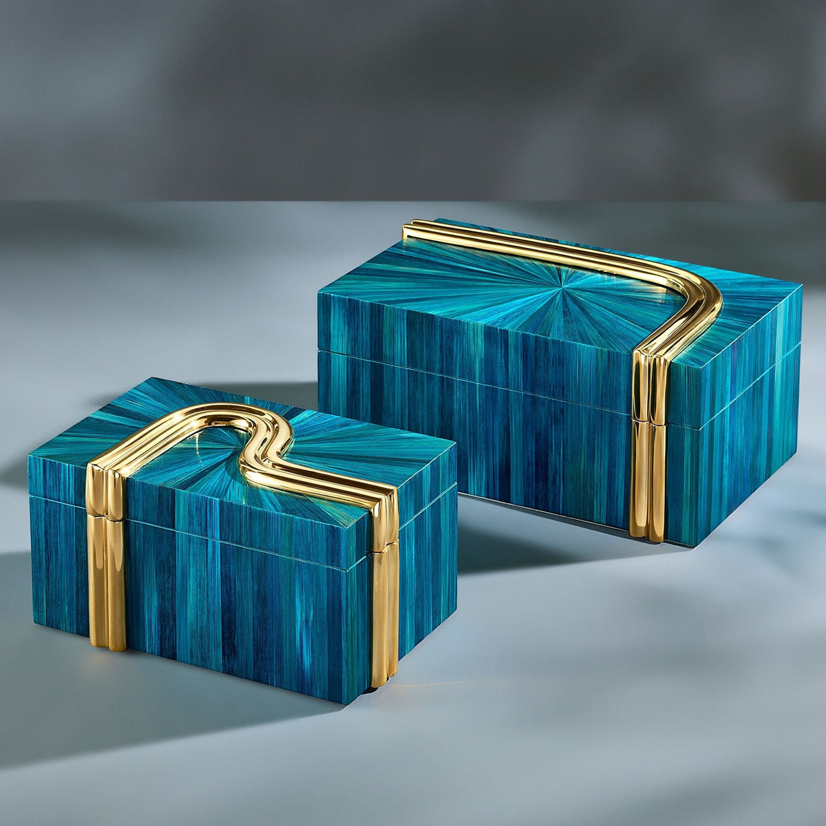 Jonathan Adler Bijoux Small Box, Turquoise