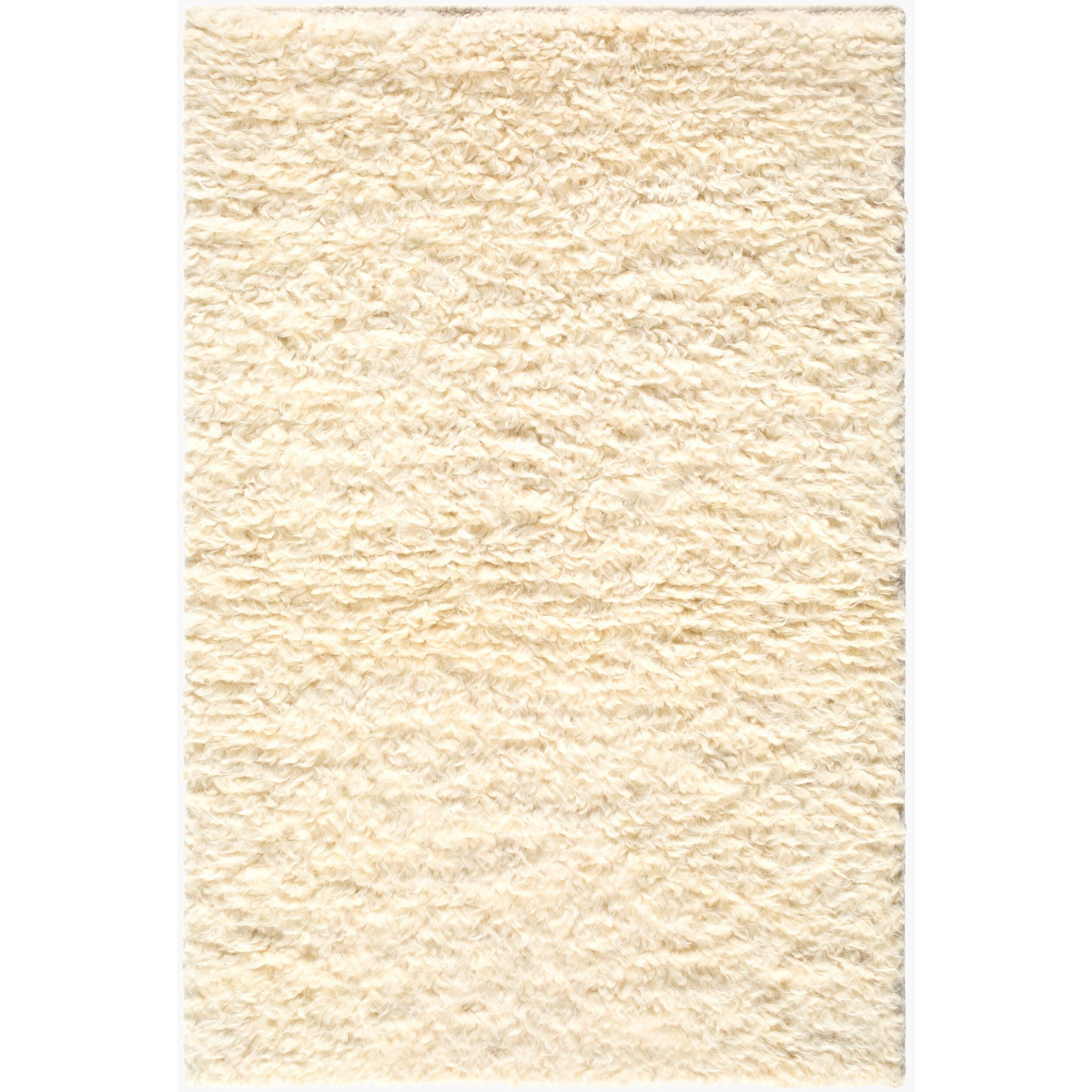 Surya Ayan AYM-2301 Hand Hooked Rug shown flat displaying its ivory hand hooked design