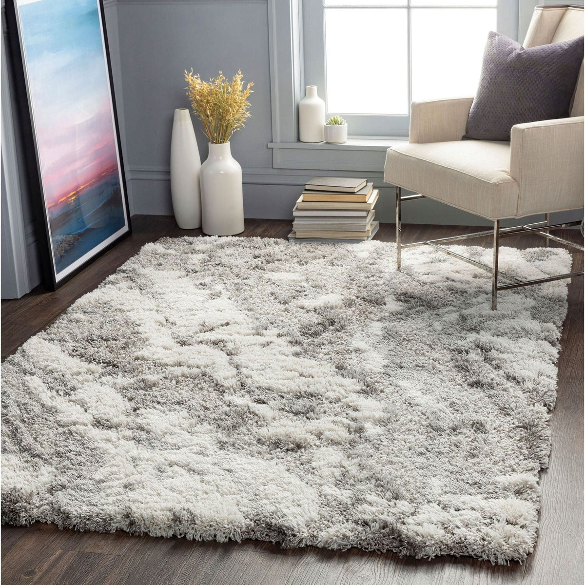 Livabliss Alta Shag ASG-2301 Machine Woven Rug