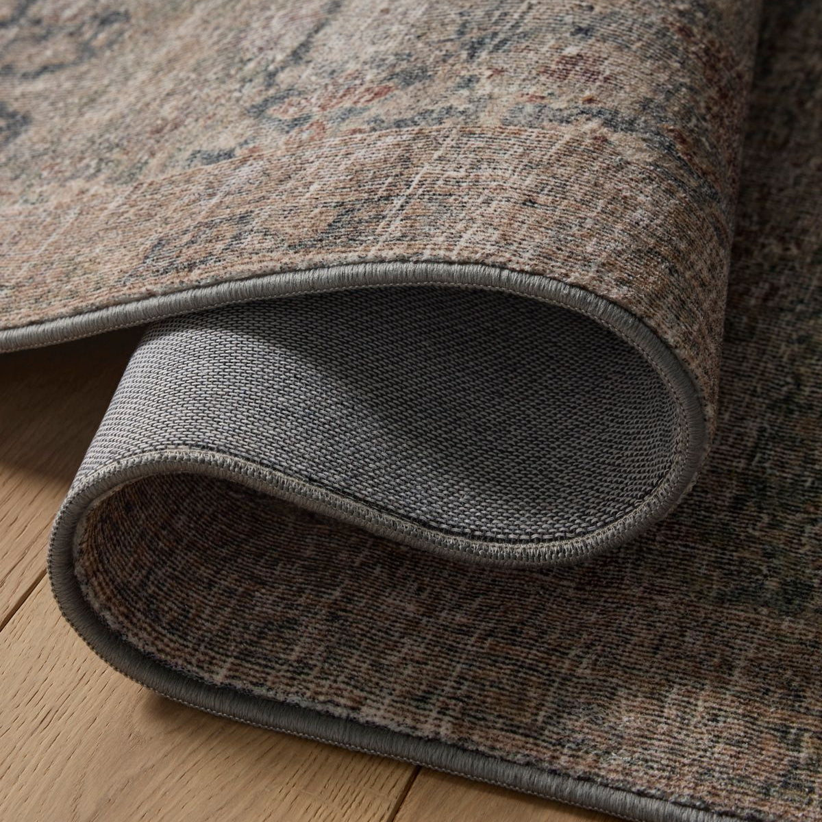 Loloi Margot Lagoon / Taupe Power Loomed Rug
