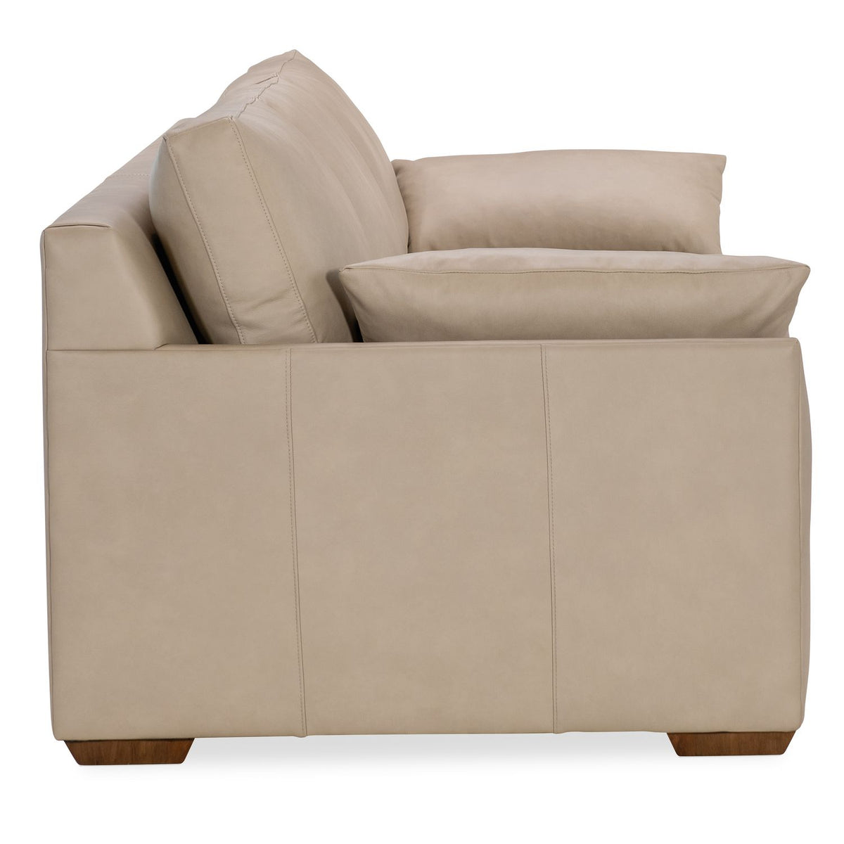 Margaritaville Barefoot Aline Stonewash 8 ft. Leather Sofa