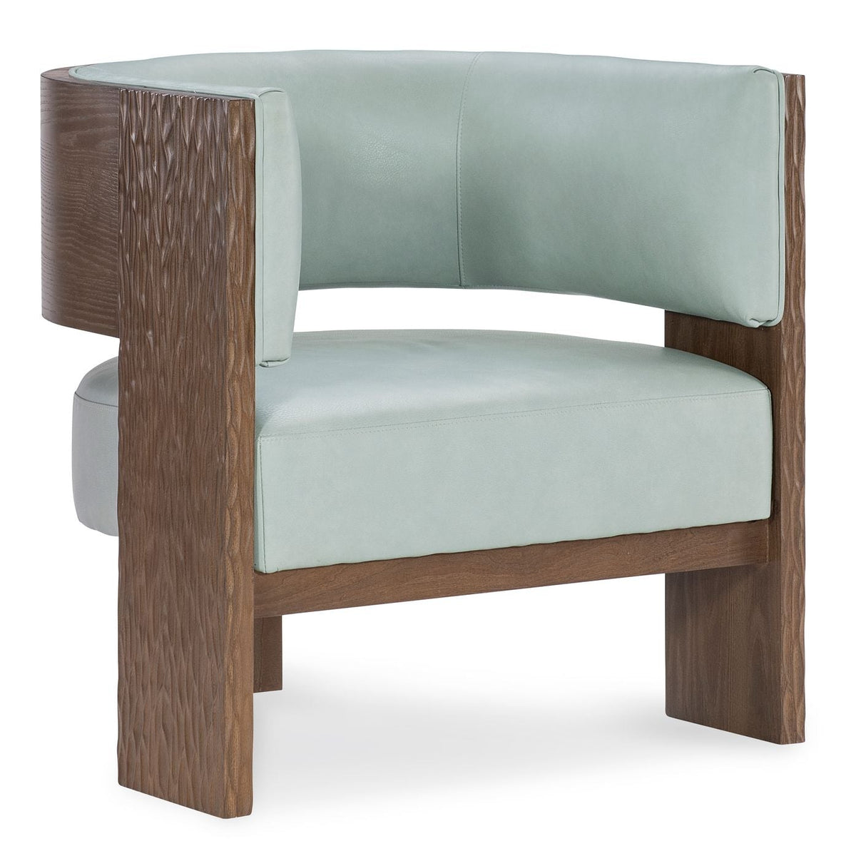 Margaritaville Napa Aline Oyster Bay Leather Club Chair, primary product view