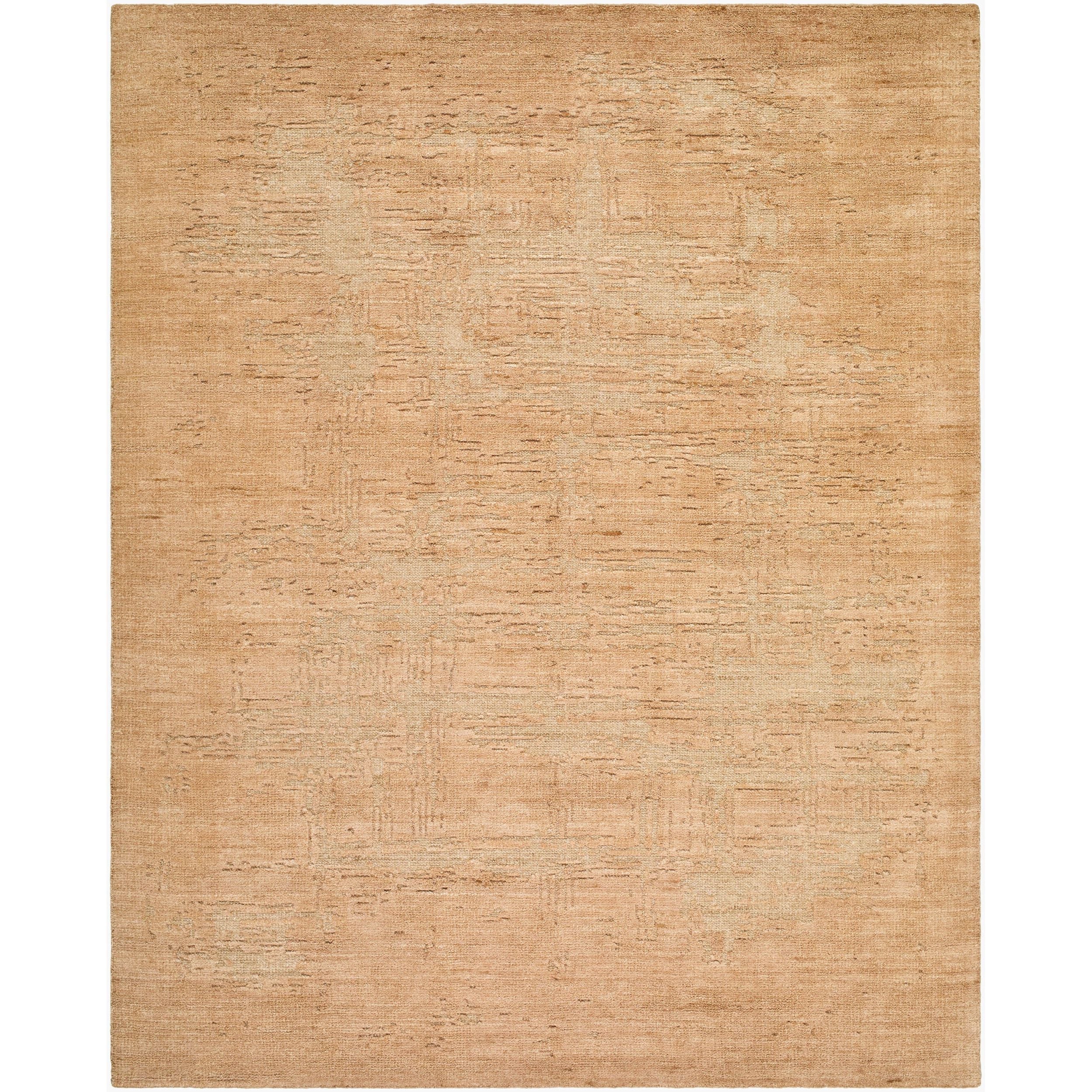 Surya Arbora AOB-2301 Hand Knotted Rug in wool and rayon, Beige, Sandstone, Taupe
