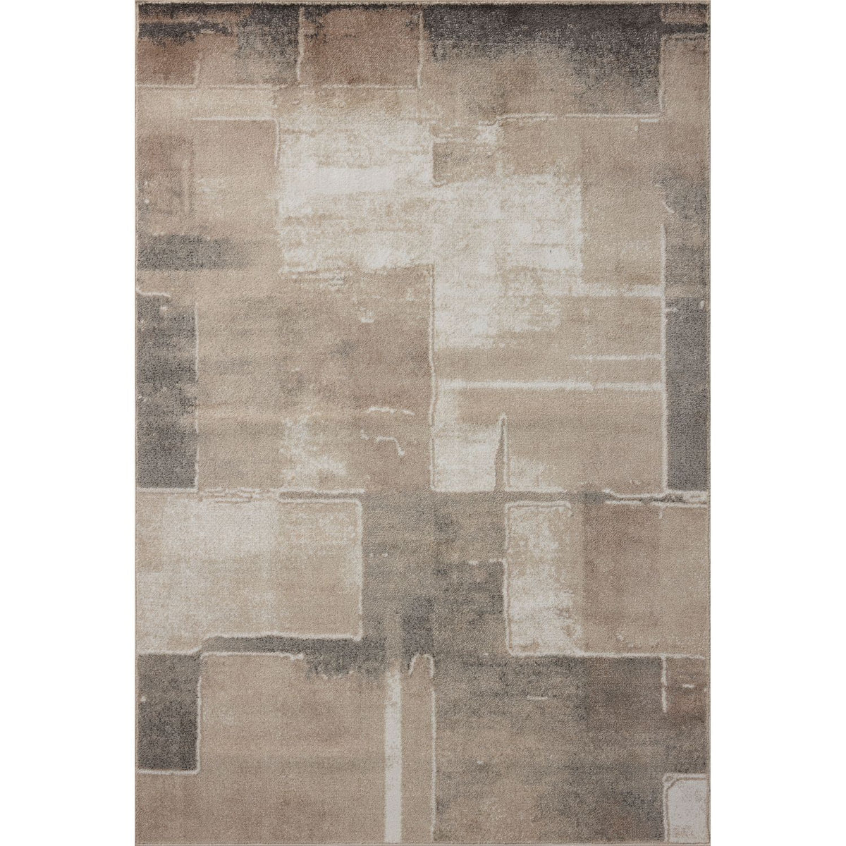 Loloi Lune Beige/Stone Power Loomed Rug