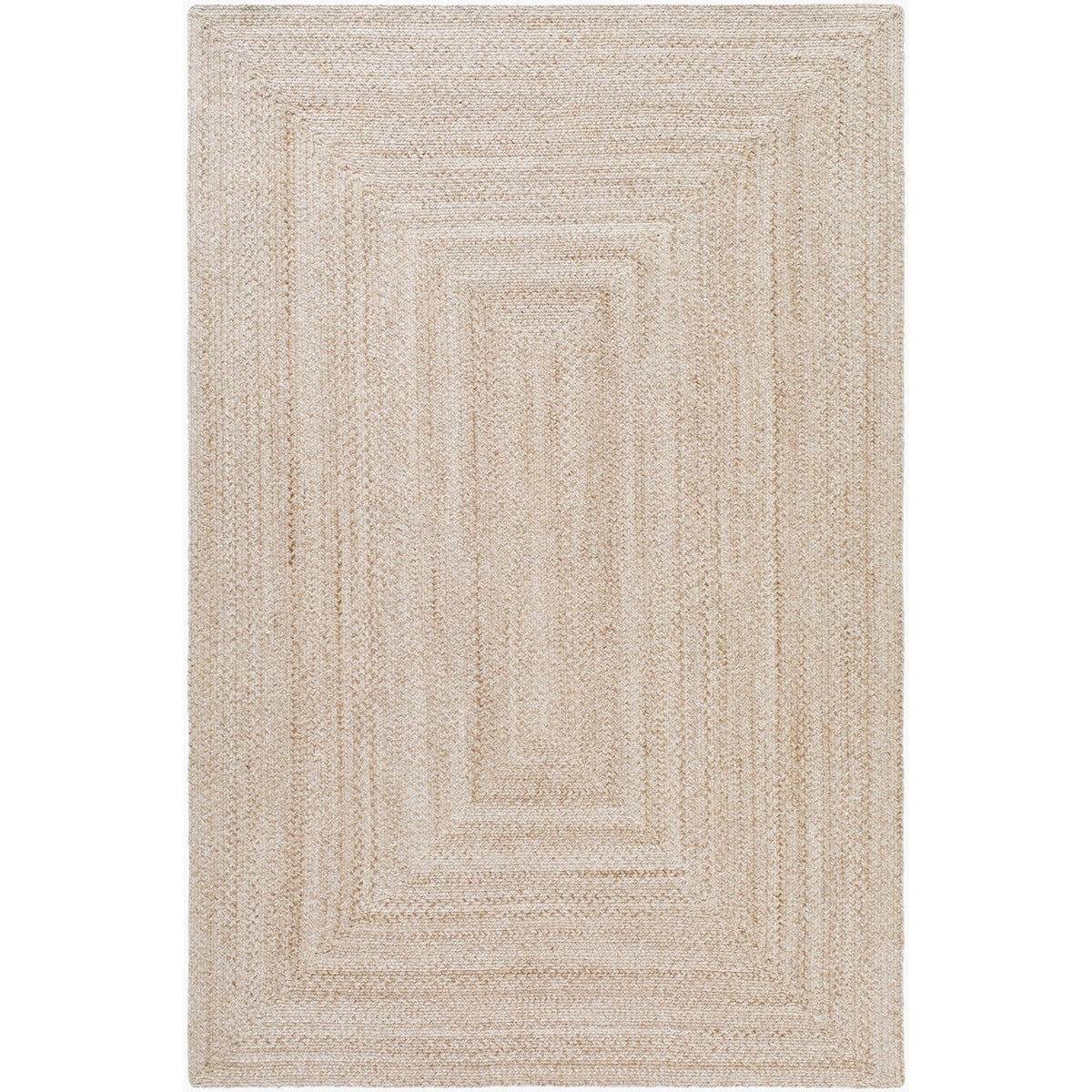 Surya Azalea AZA-2343 Hand Woven Rug shown flat displaying its beige hand woven design