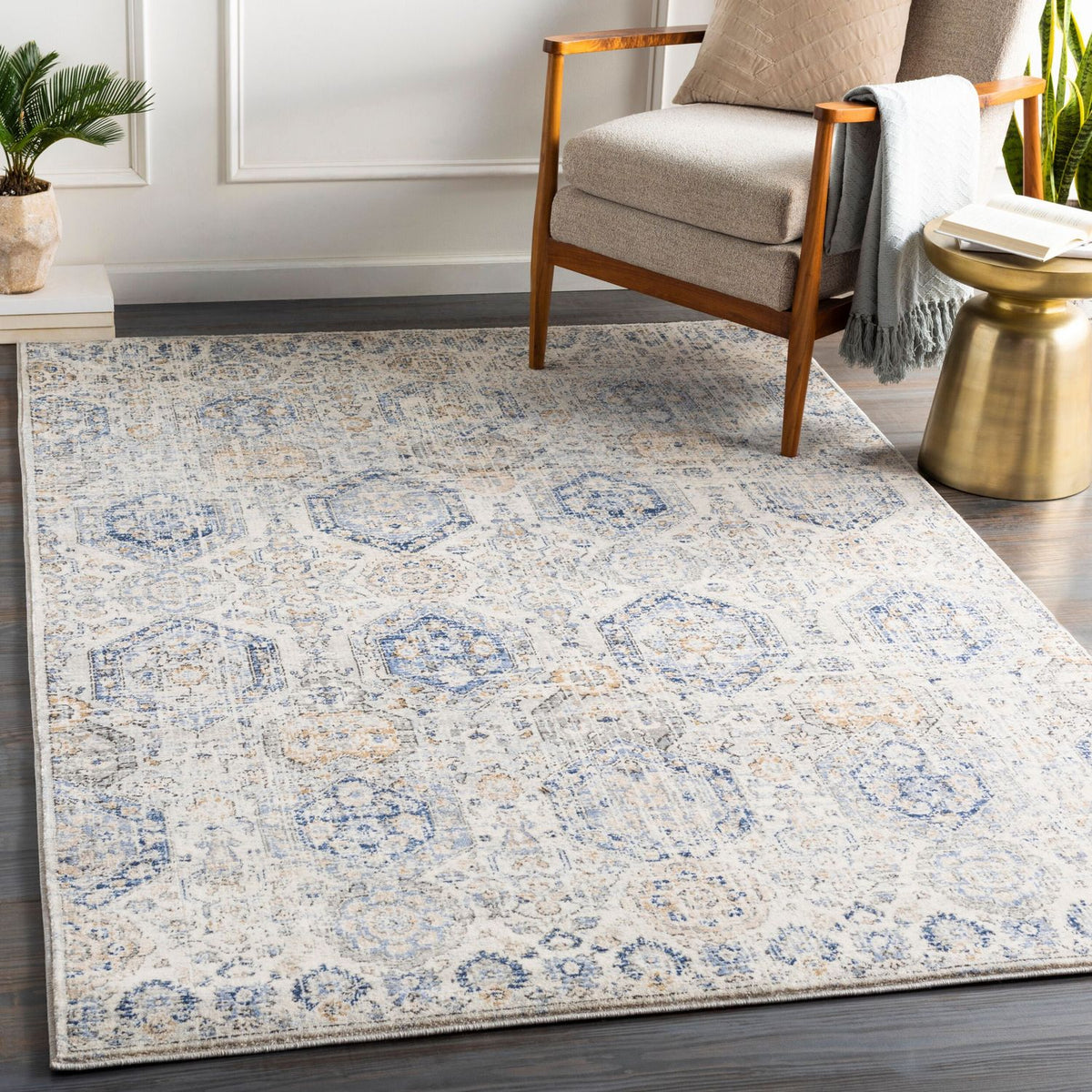 Livabliss Indigo IGO-2308 Machine Woven Rug