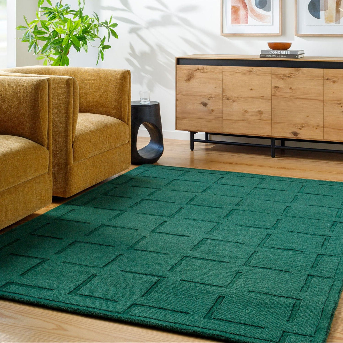 Livabliss Mystique M-5490 Hand Loomed Rug