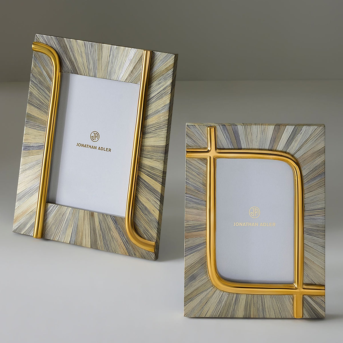 Jonathan Adler Bijoux 4 x 6 Frame, Natural