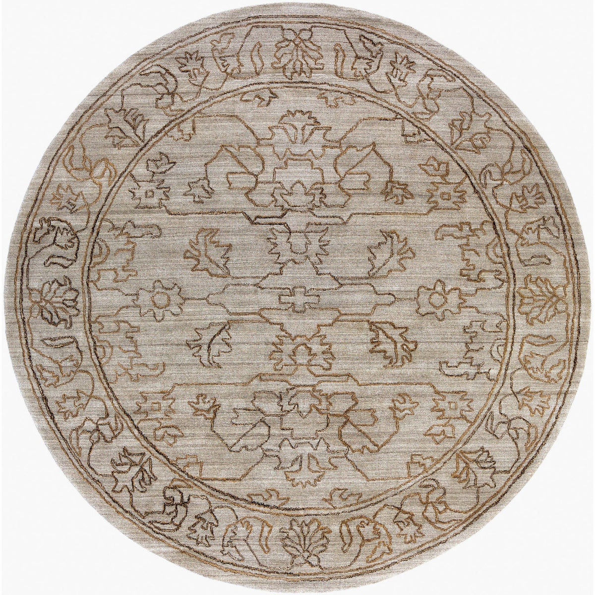 Surya Hightower HTW-3003 hand-knotted rug, updated traditional style