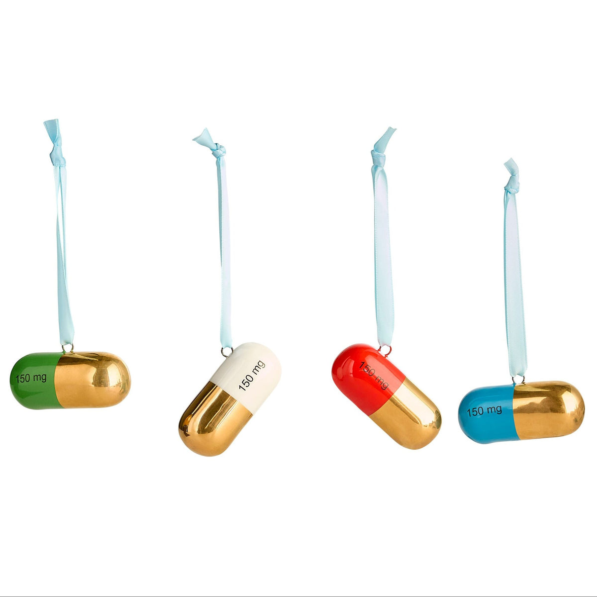 Jonathan Adler Full Dose Gold Ornament Set