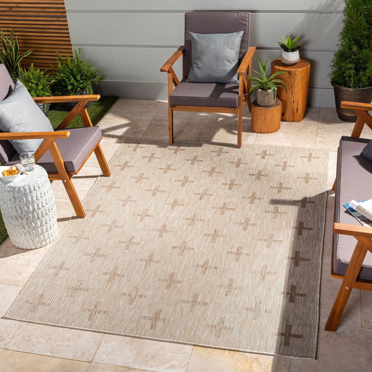 Livabliss Tuareg TRG-2357 Machine Woven Indoor/Outdoor Rug