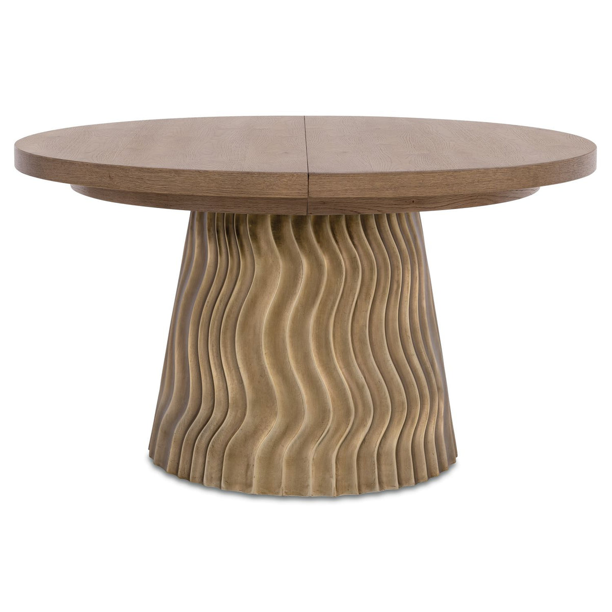 Margaritaville Aruba Round Dining Table in Terra, primary product view