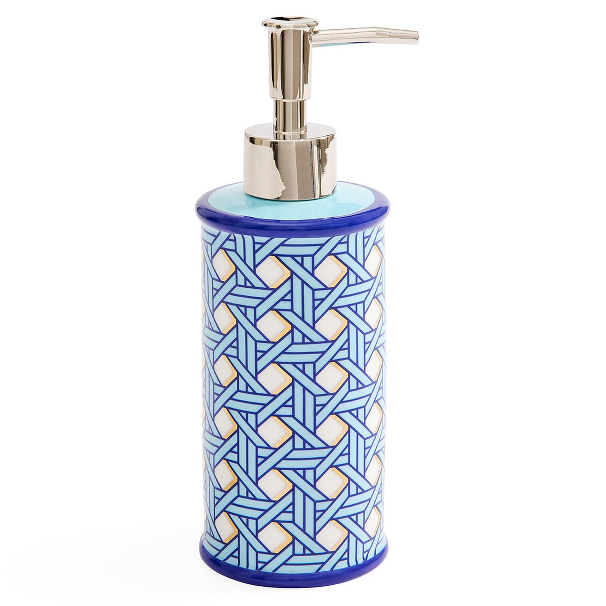 Jonathan Adler Basketweave Soap Dispenser