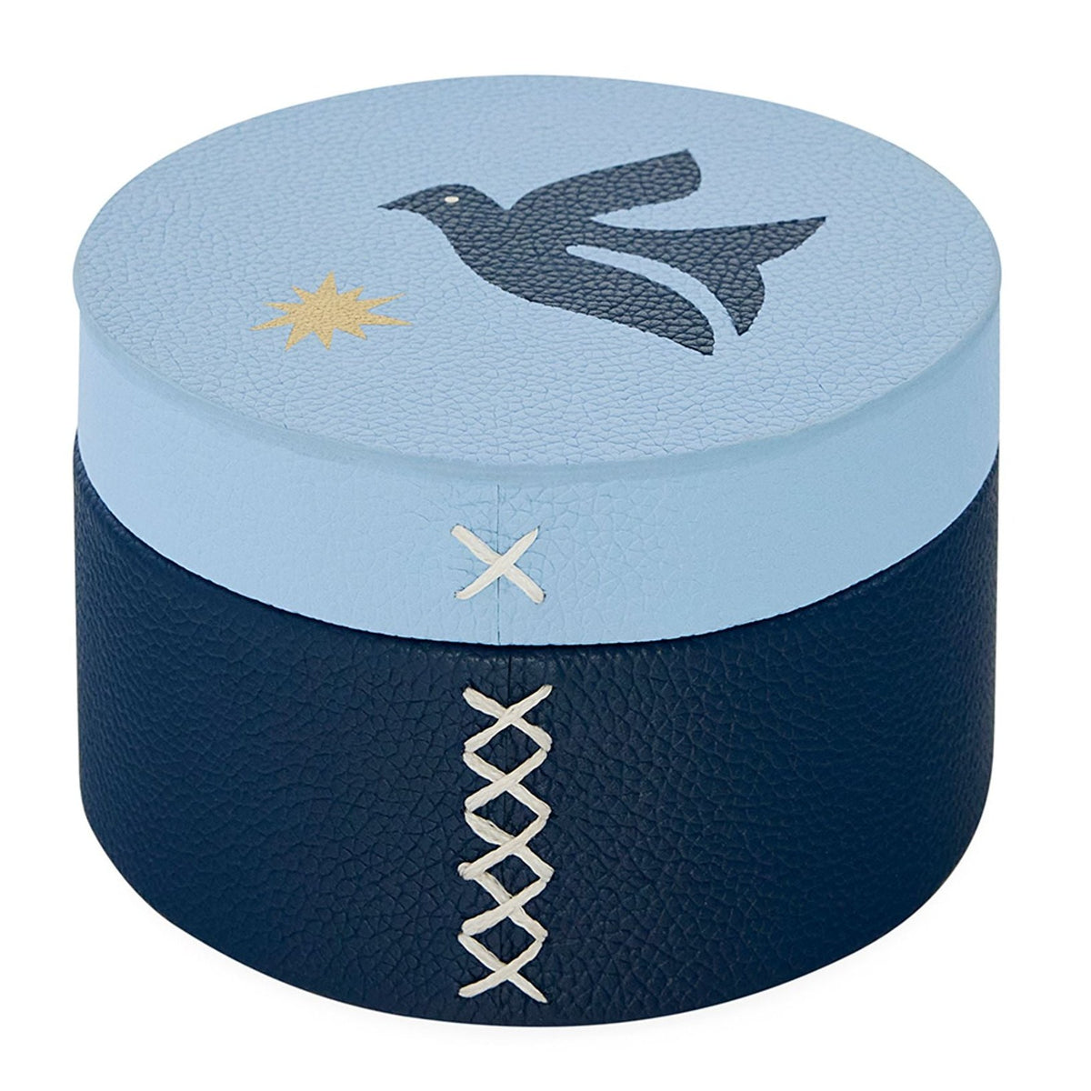 Jonathan Adler Playa Leather Small Stacking Box