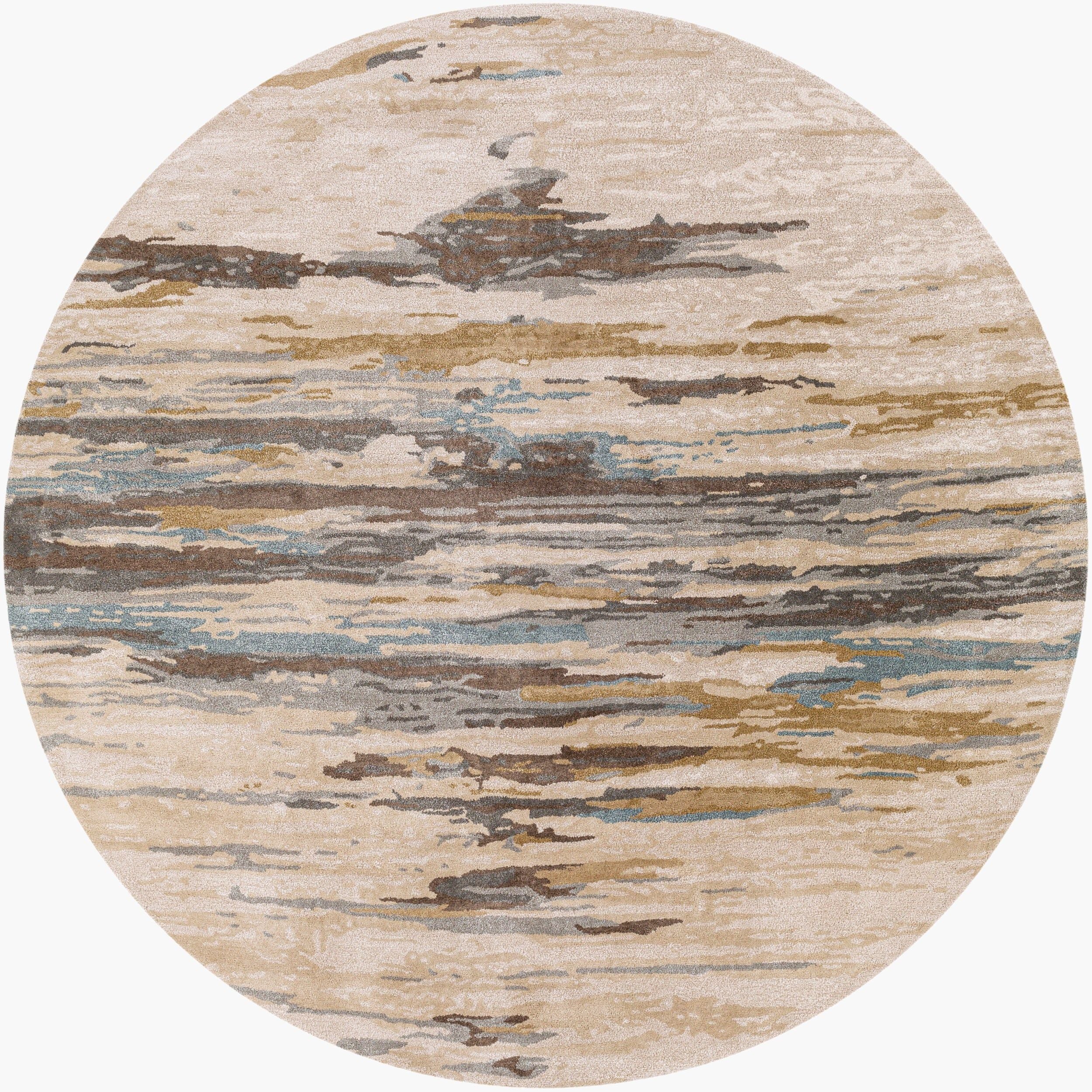 Surya Kavita KVT-2301 Hand Tufted Rug shown flat, full view