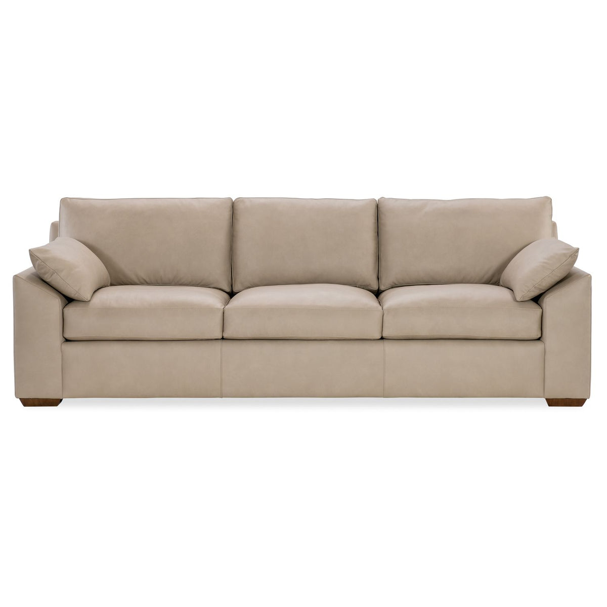 Margaritaville Barefoot Aline Stonewash 8 ft. Leather Sofa