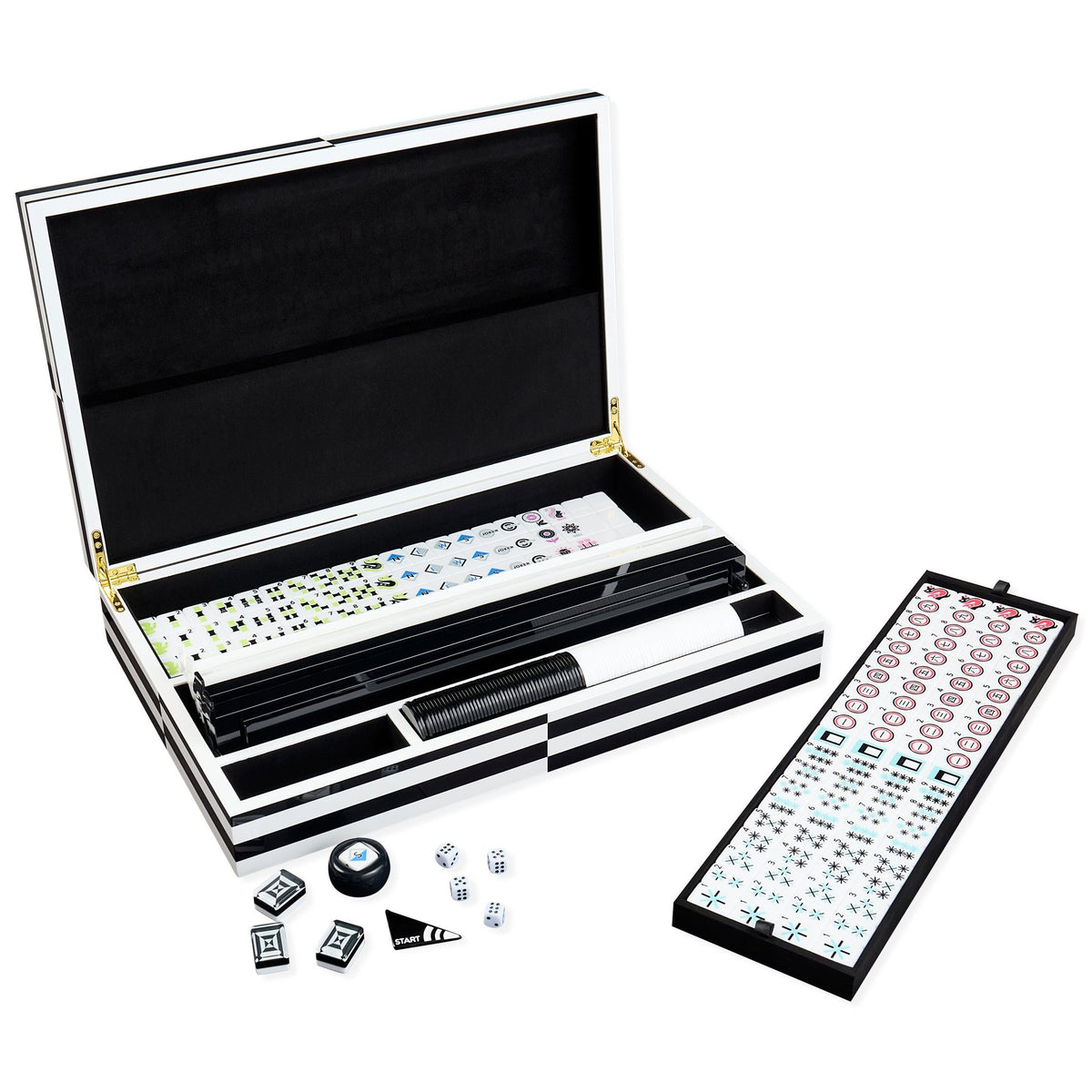 Jonathan Adler Op Art Mahjong Set