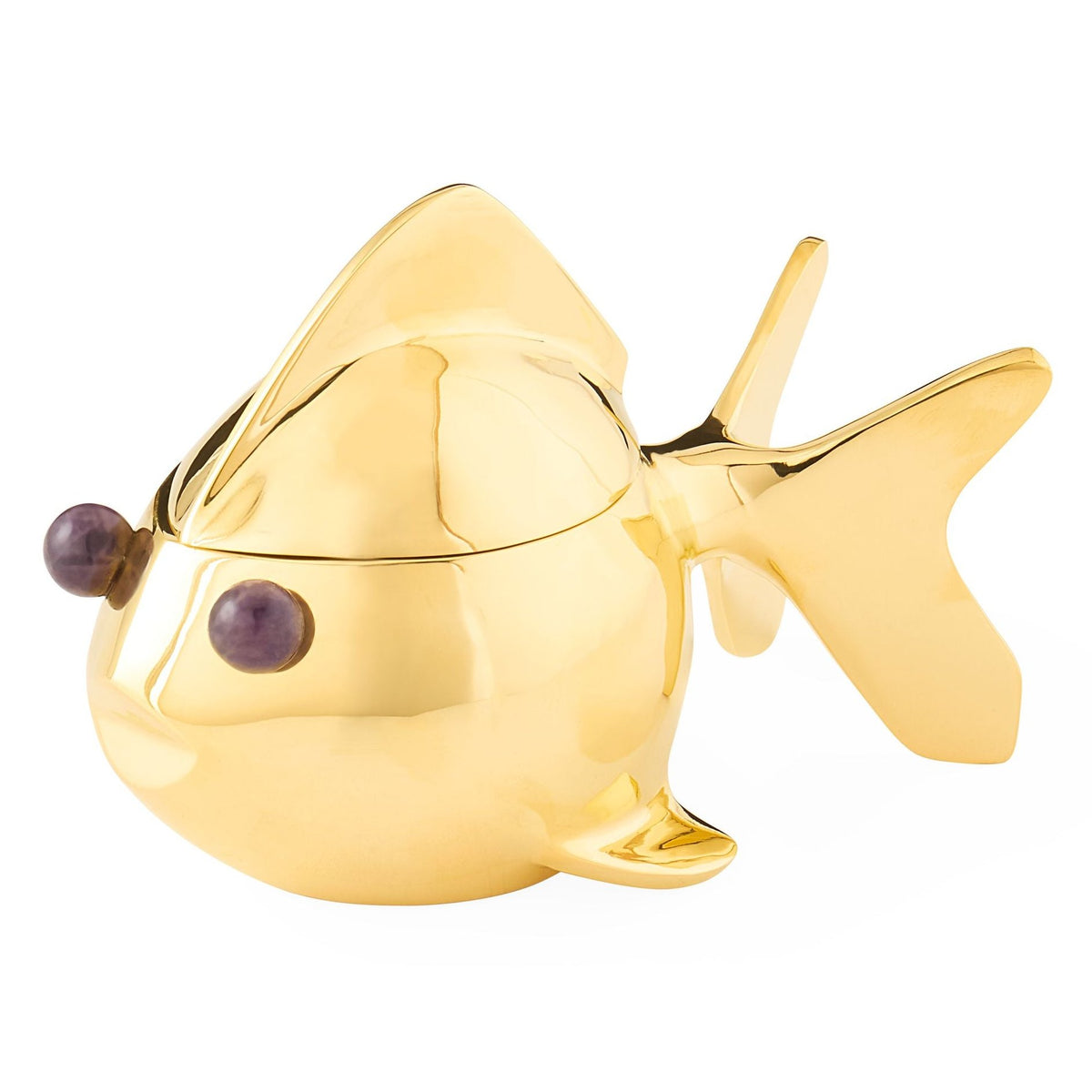 Jonathan Adler Brass Goldfish Box