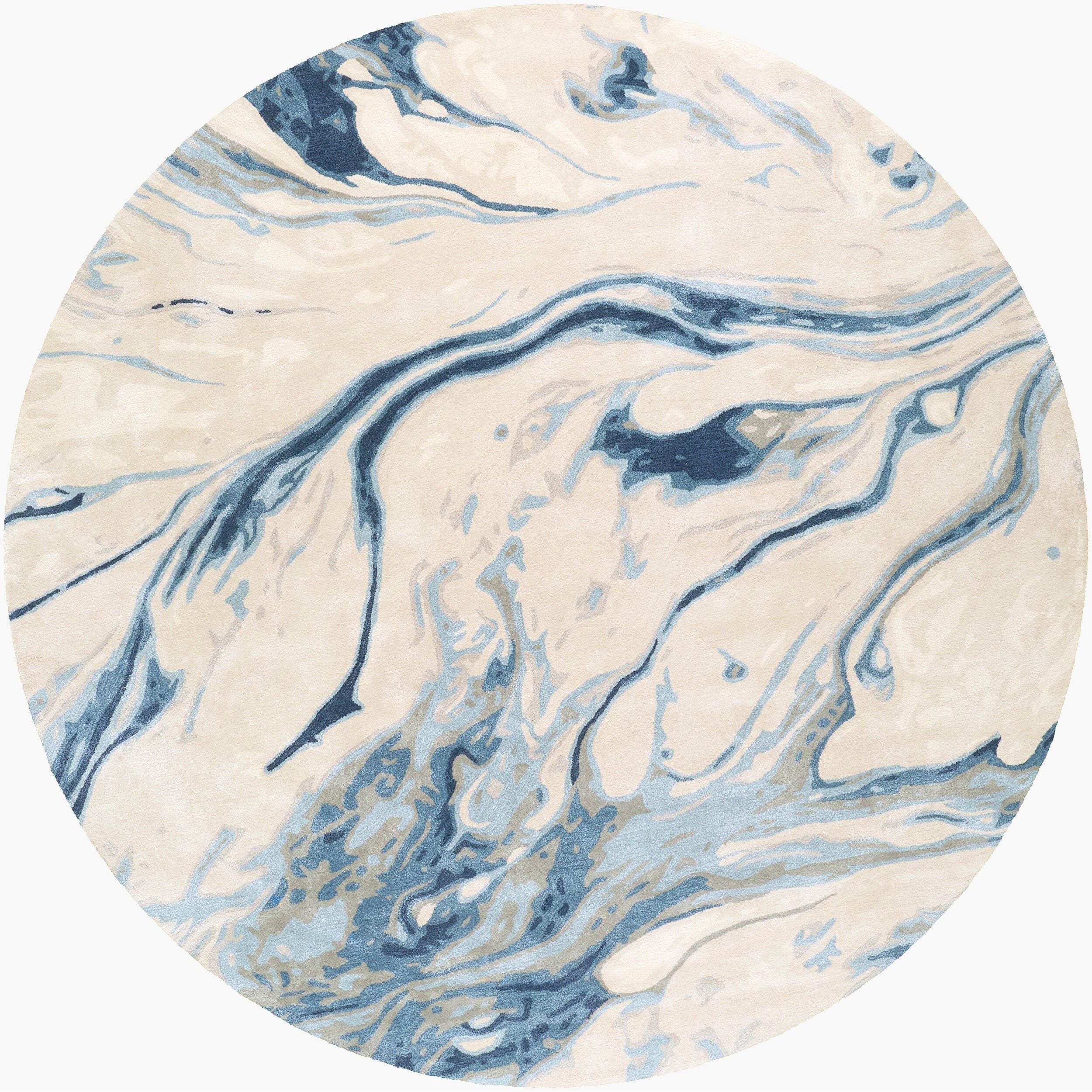 Surya Kavita KVT-2315 Hand Tufted Rug made from a viscose-and-wool blend