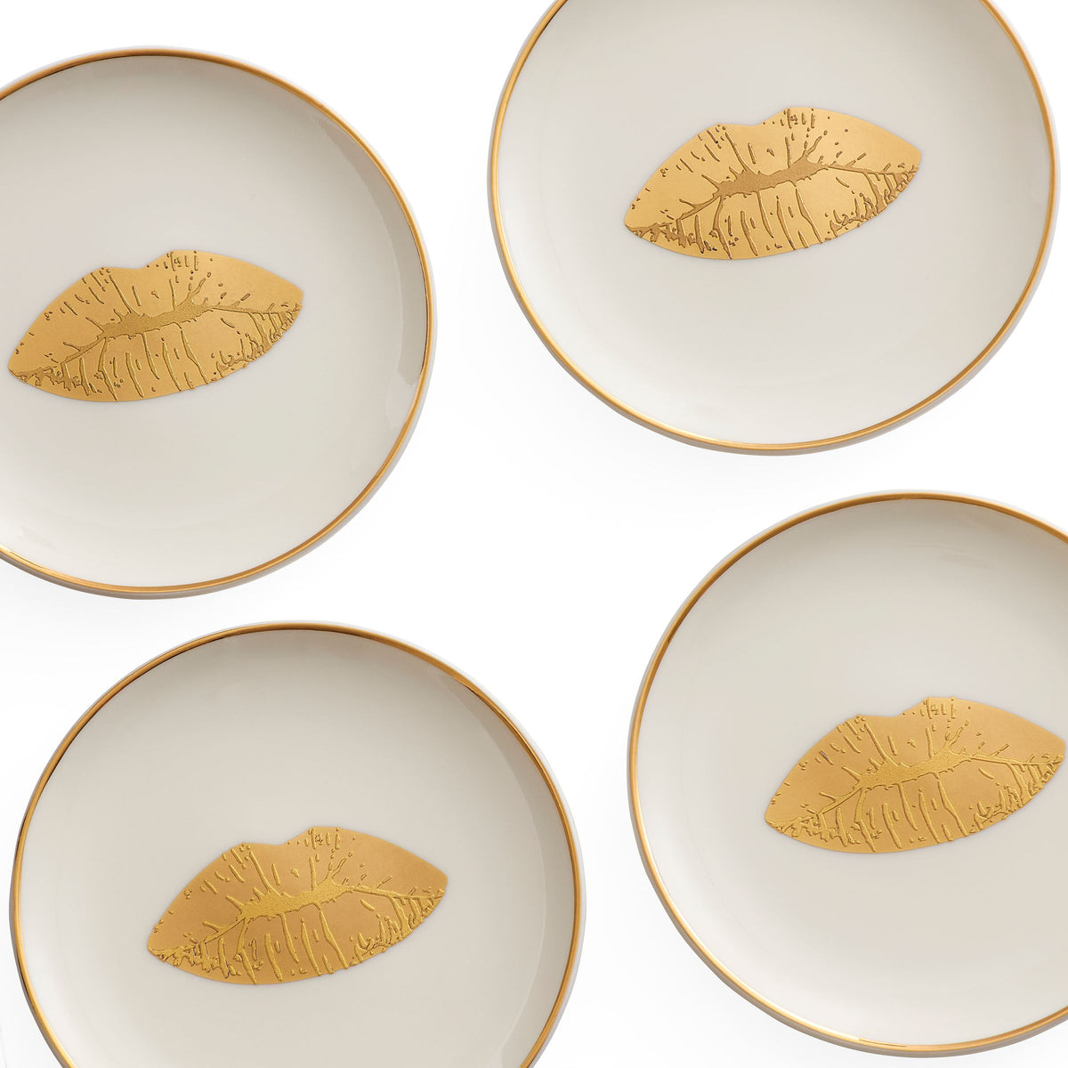 Jonathan Adler Lips Coaster Set