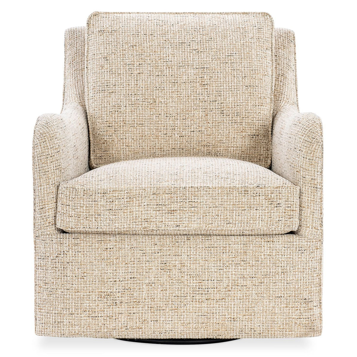 Margaritaville Slow Lane Succor Hickory-Beige Swivel Chair