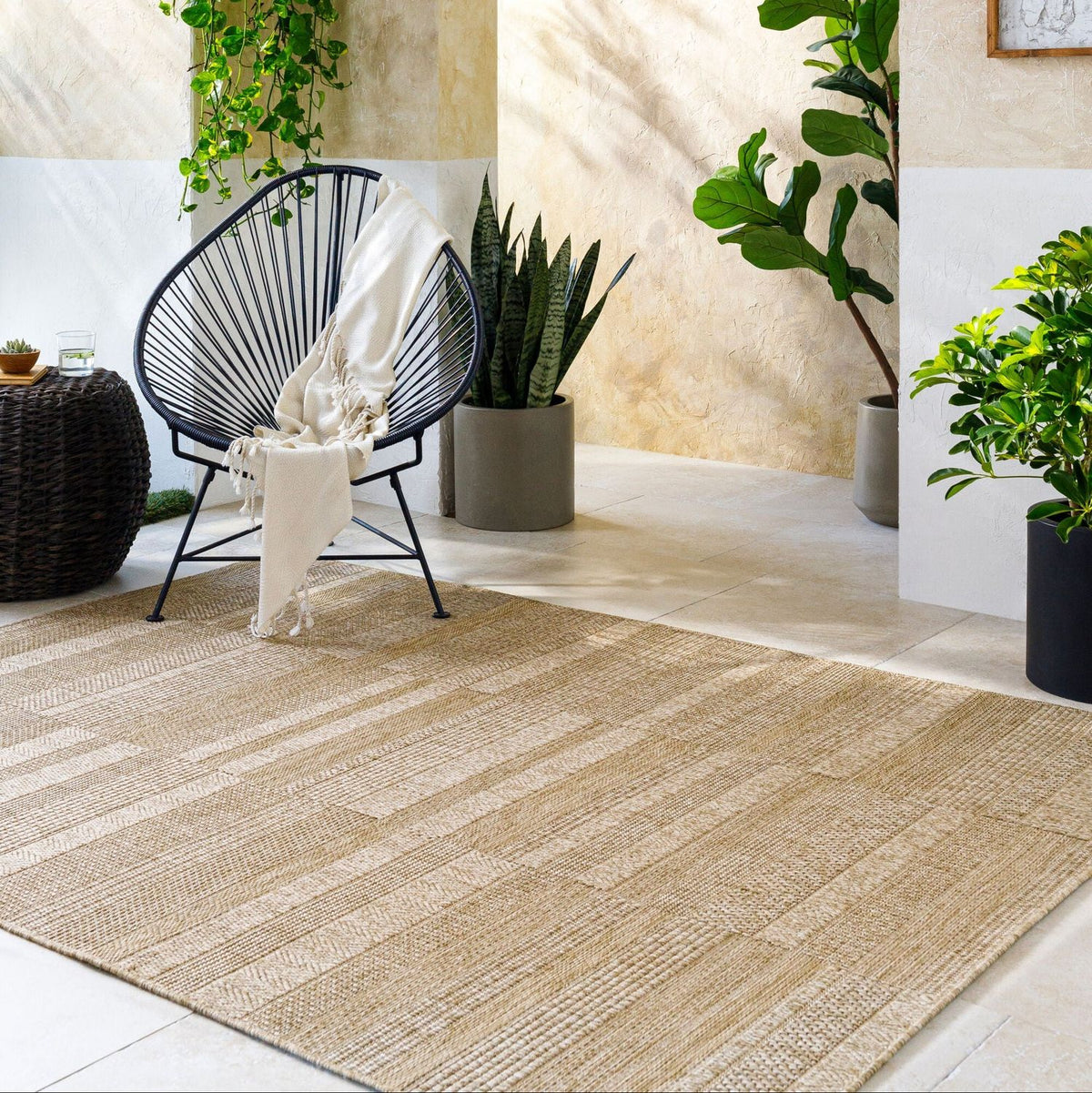Livabliss Sandra SDR-2313 Machine Woven Indoor/Outdoor Rug