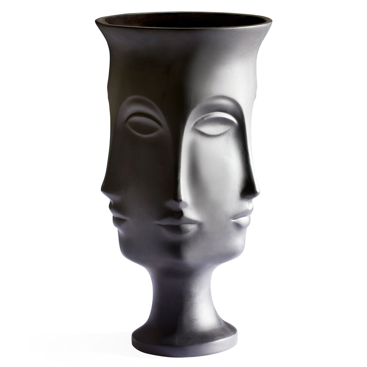 Jonathan Adler Dora Maar Urn, Black Porcelain