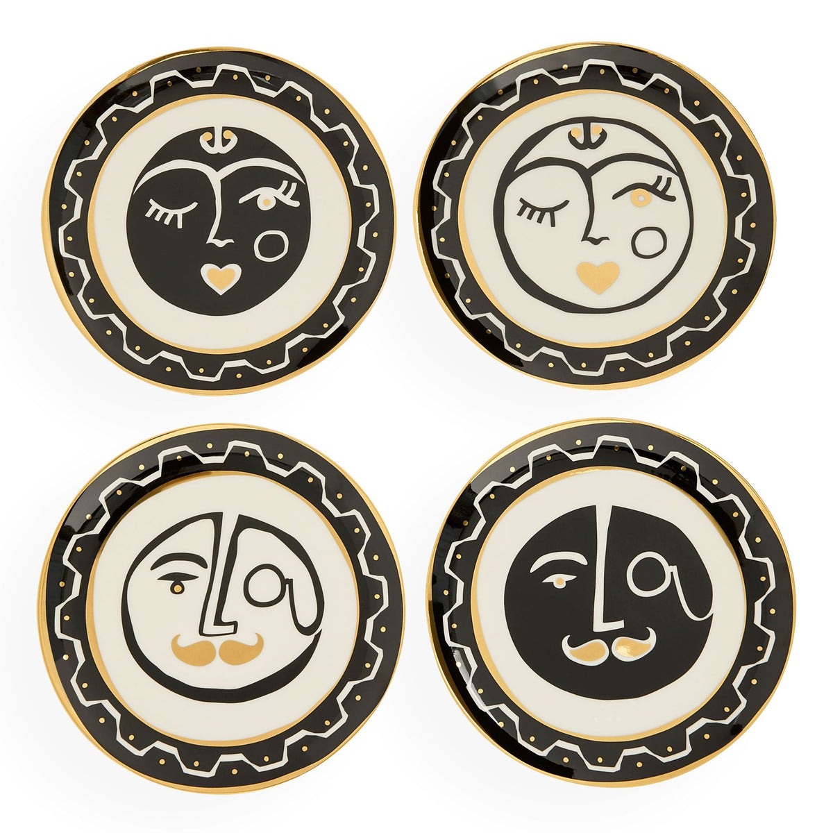 Jonathan Adler Marseilles Small Plate Set