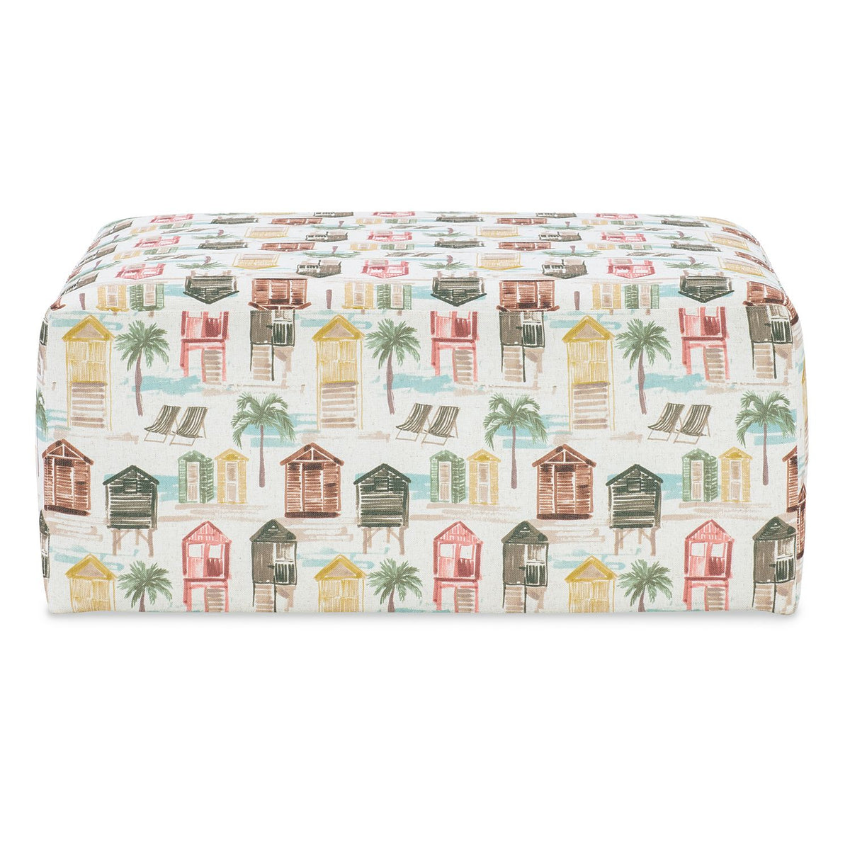 Margaritaville Sit-N-Chill Haven Multi Medium Square Ottoman