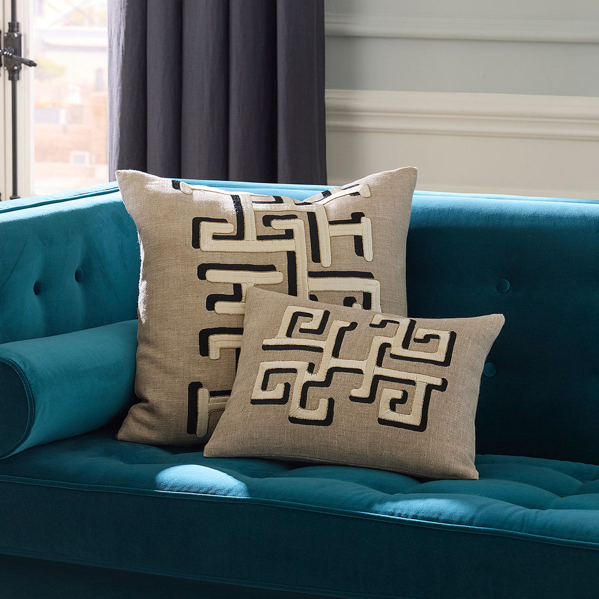 Jonathan Adler Trousdale Super Graphic Pillow