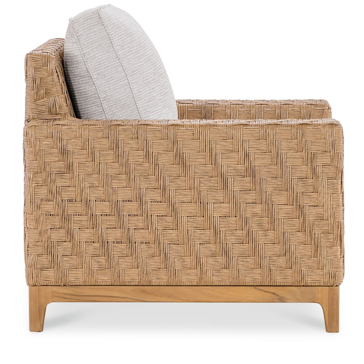 Margaritaville Catalina Outdoor Club Chair in Poros Dune