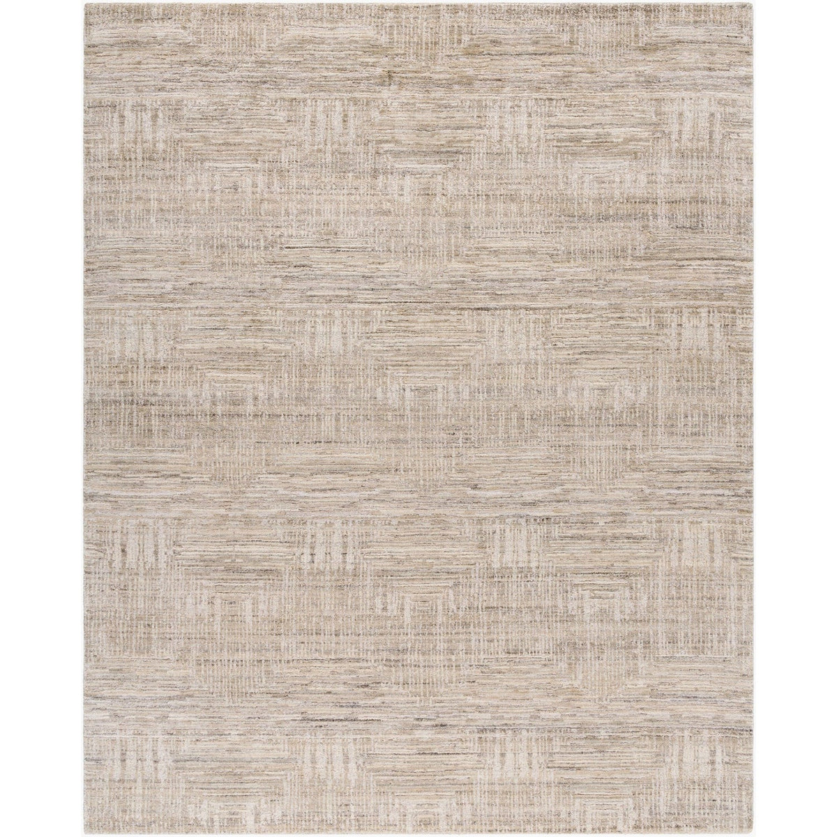 Surya Lucknow LUC-2308 Hand Loomed Rug in beige, taupe and sandstone