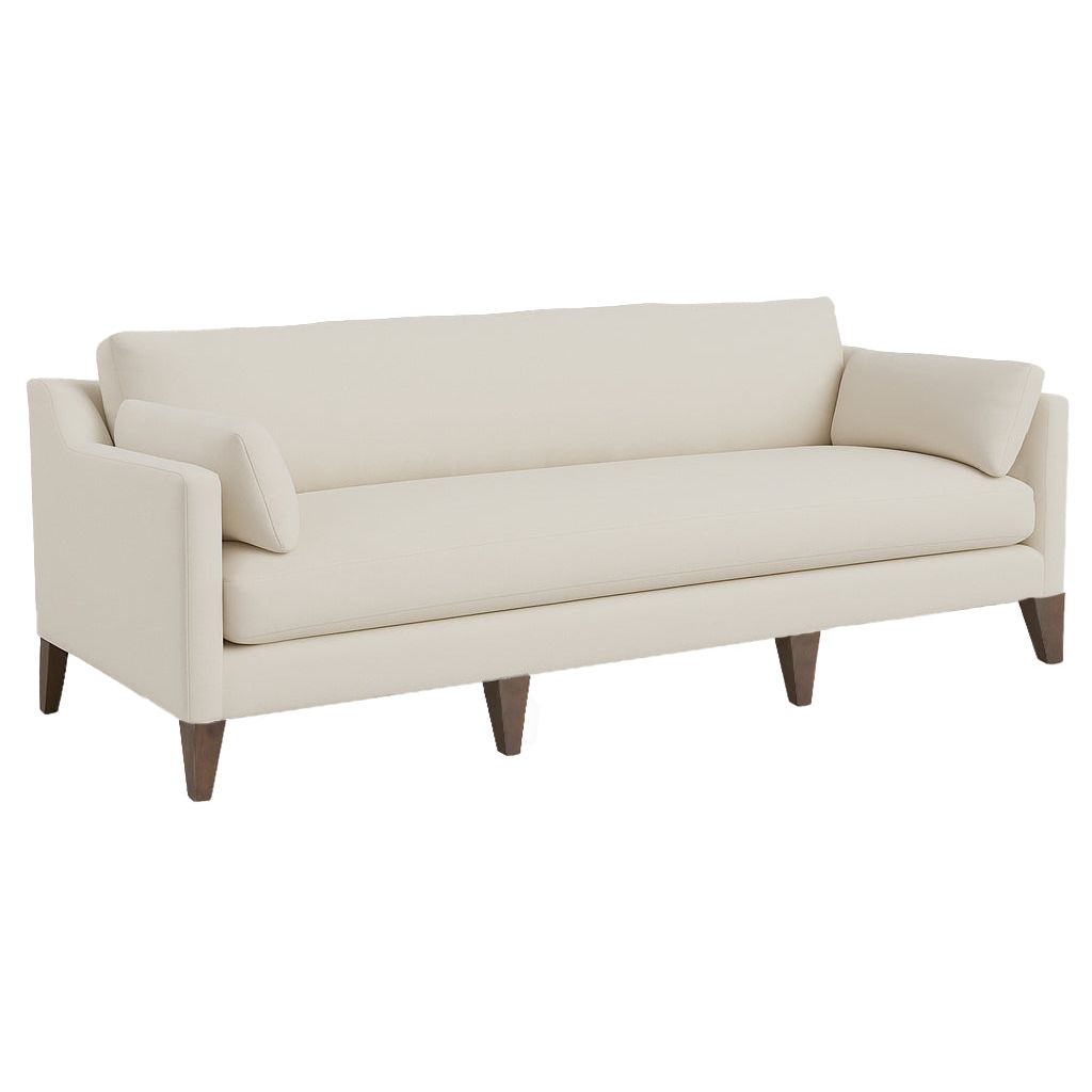 Fairfield Chair Dolce Organza 100in Grande Sofa in Modern Truffle finish