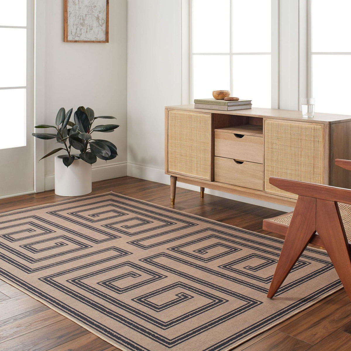 Livabliss Ez Jute Machine Woven Rug