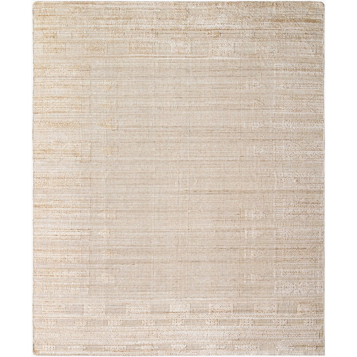 Surya Jackie JAK-2300 Hand Loomed Rug in viscose and wool, Beige, Sandstone, Ivory