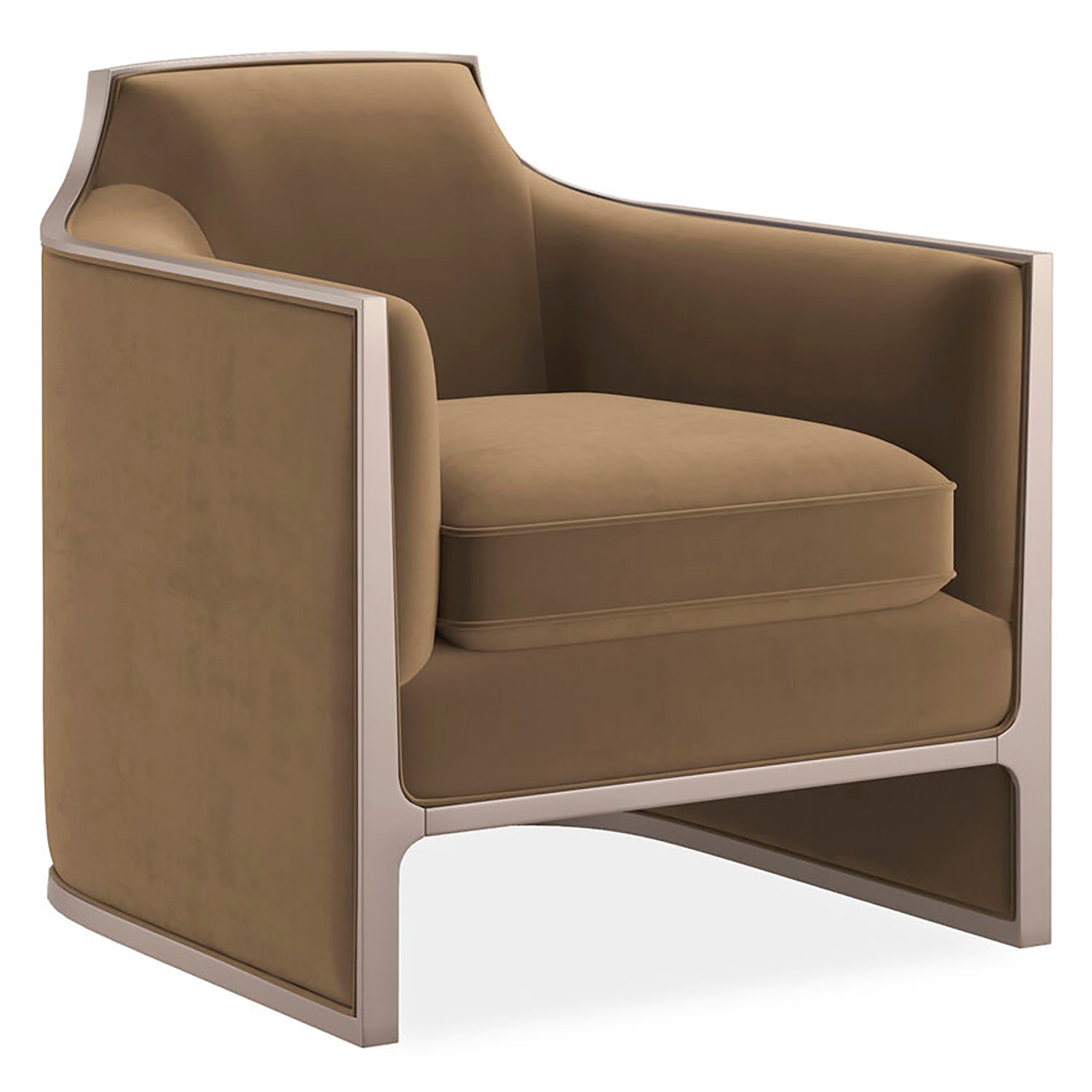 Caracole The Cat's Meow Soft Silver Chair