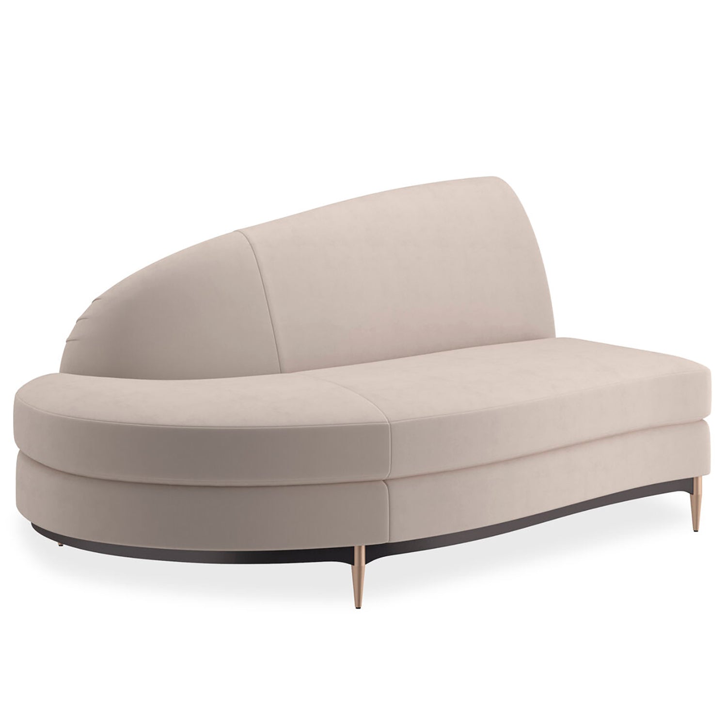 Caracole Three's Company LAF Chaise