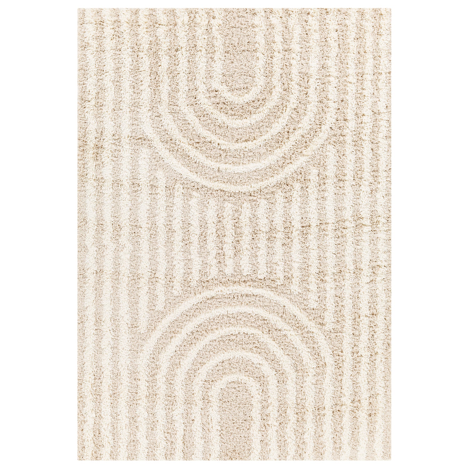 Livabliss Urban Shag Arch Machine Woven Rug