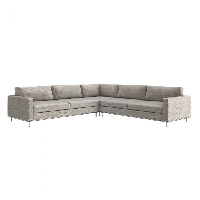 Interlude Home Valencia 3 Piece Sectional Sofa