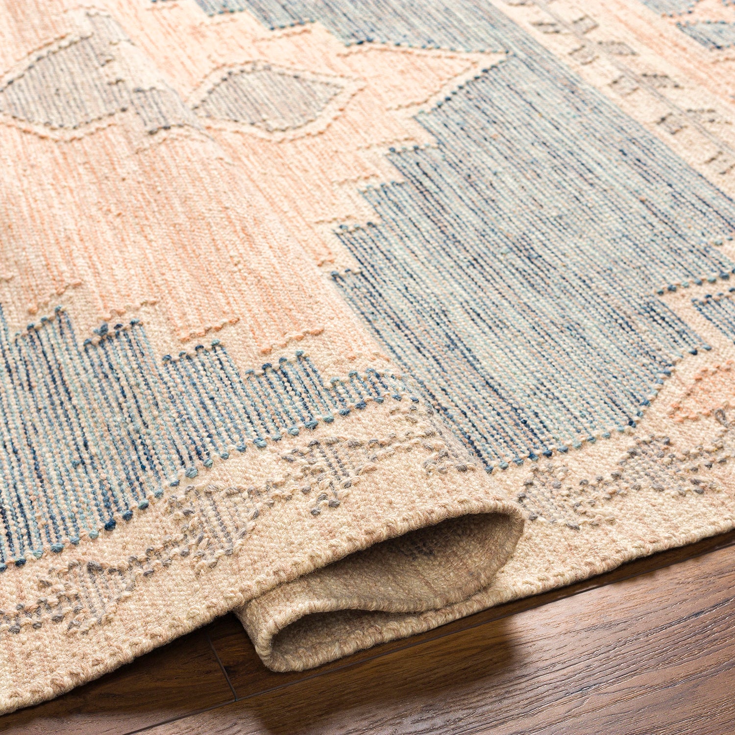 Livabliss Valerie Taupe Hand Woven Rug