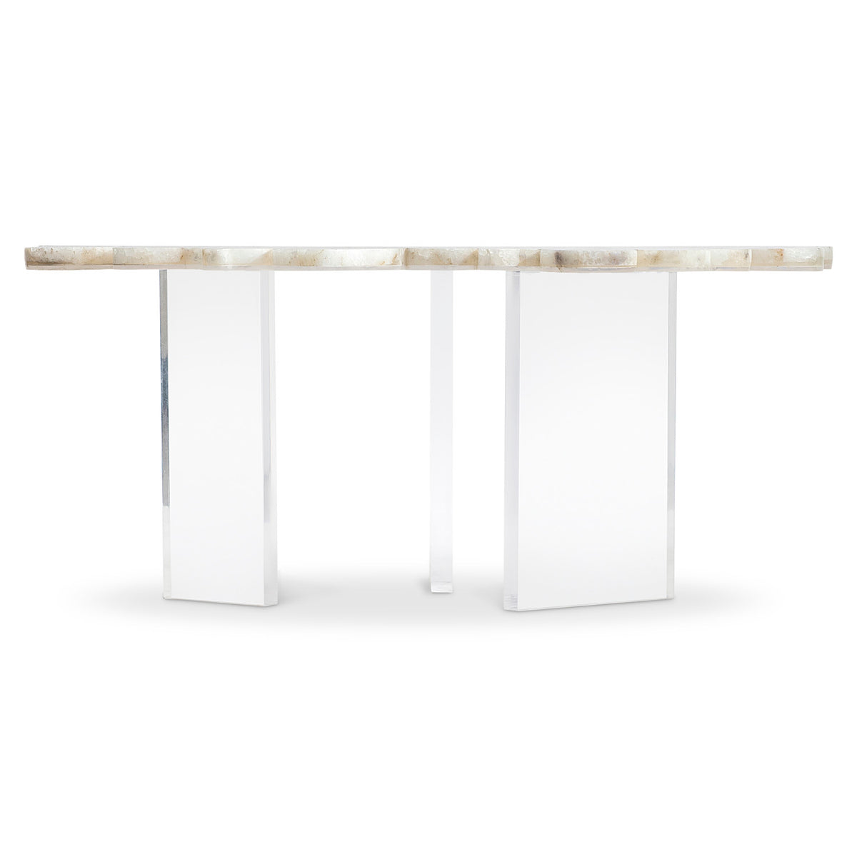 Bernhardt Evynne 30" Cocktail Table in Ivory, alternate angle