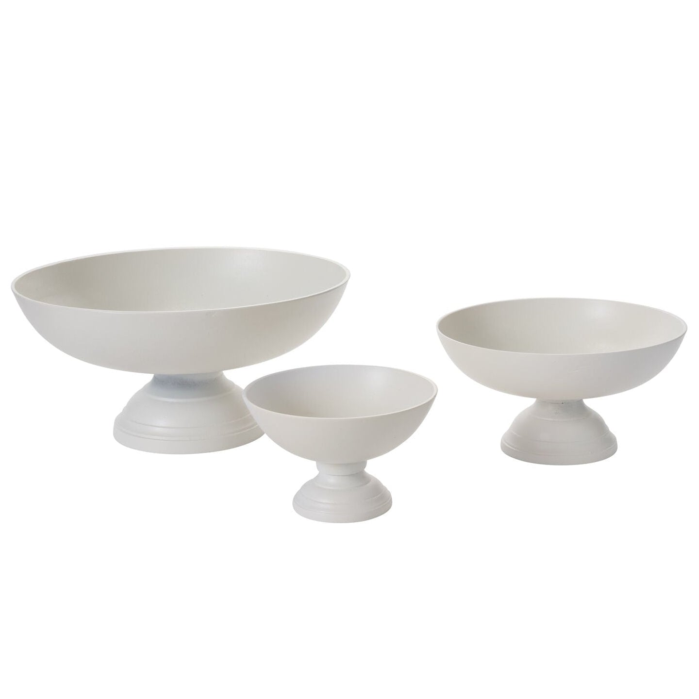 White Oscar Bowl shown as a styled home décor accent