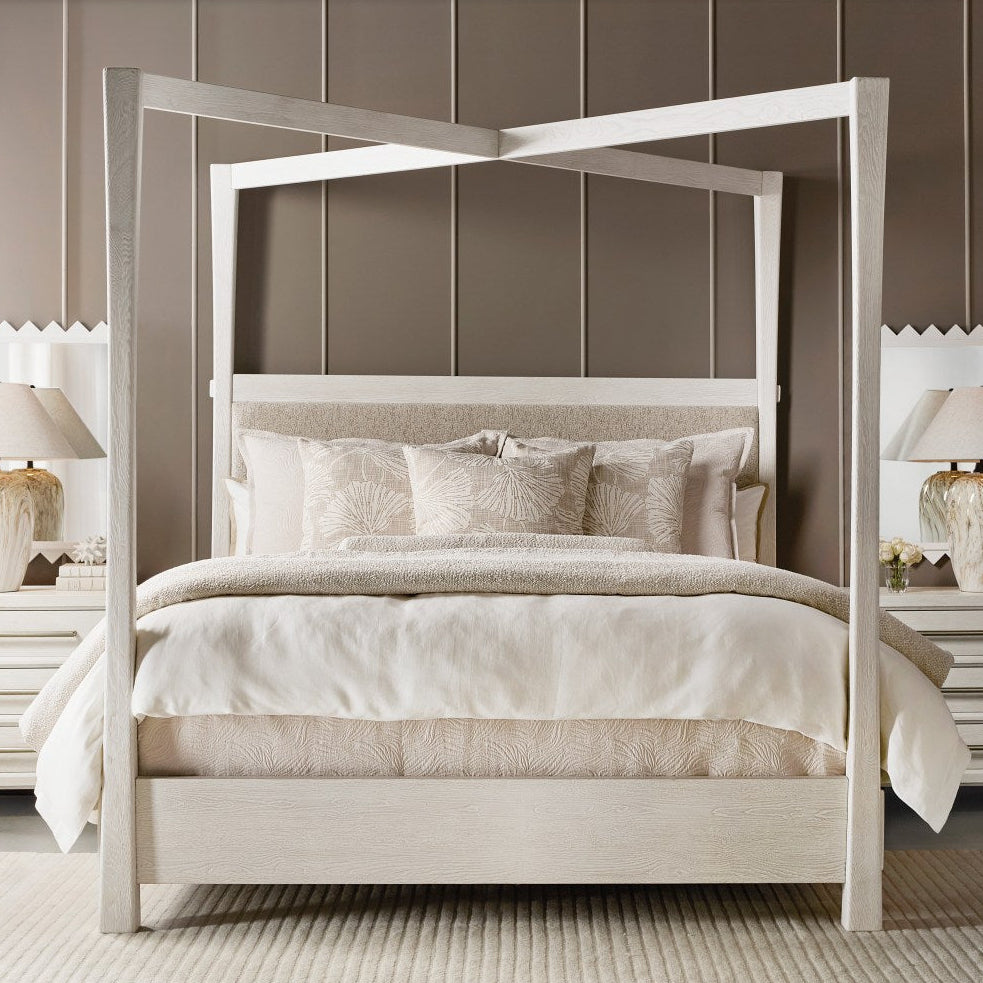 Margaritaville Duval Poster Bed in Sun-Bleached, primary product view