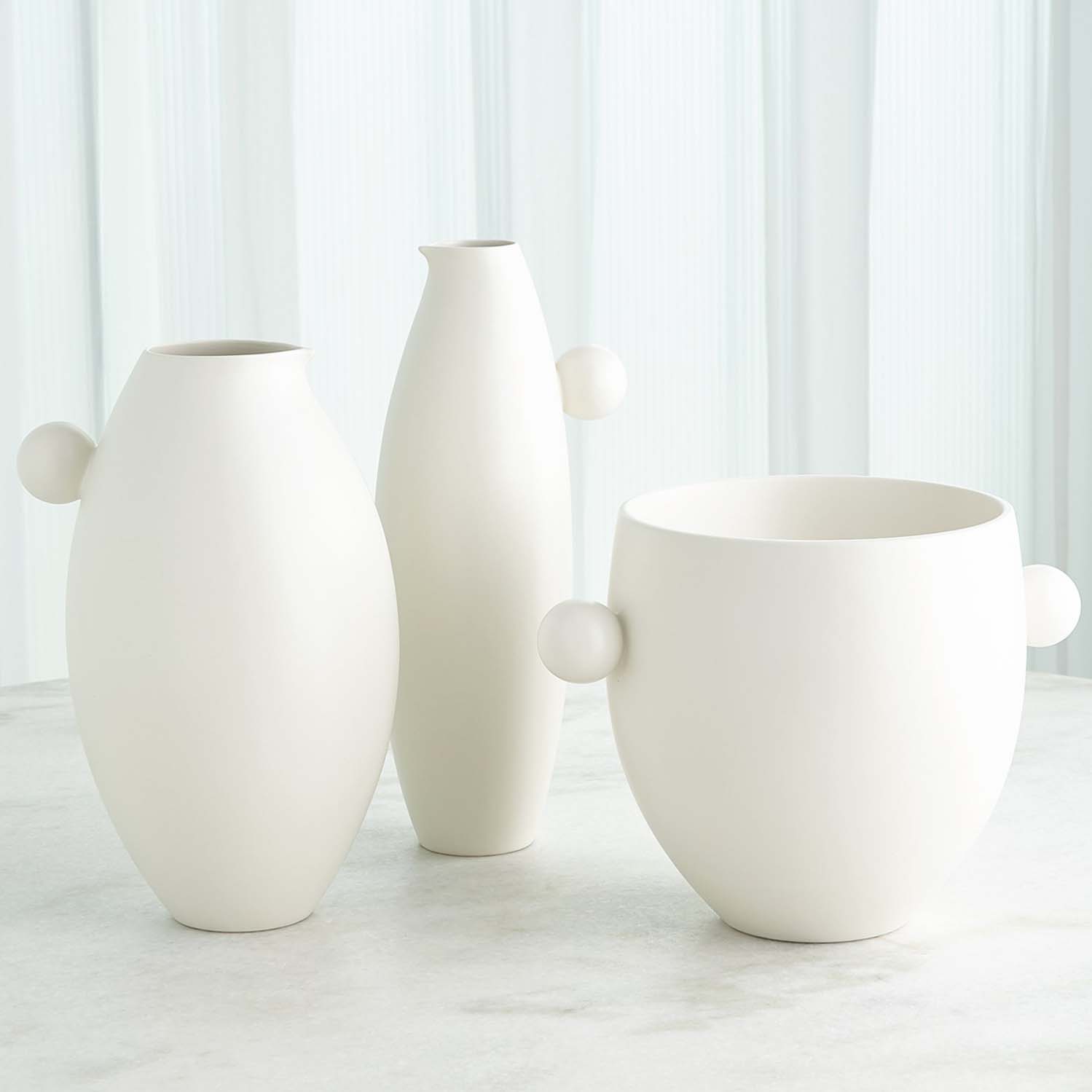 Global Views Ball Handled Pitcher