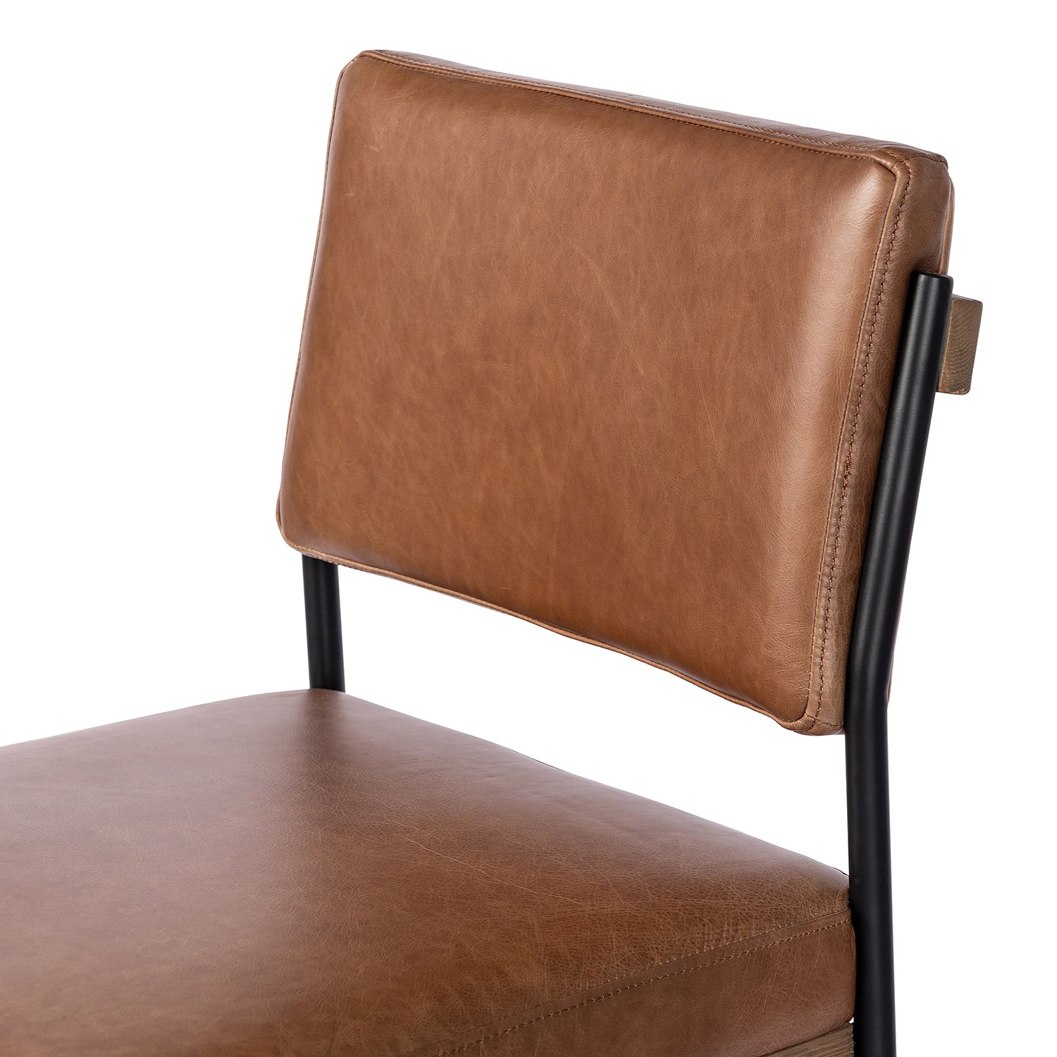 Four Hands Benton Leather Bar Stool Set of 2 - Final Sale
