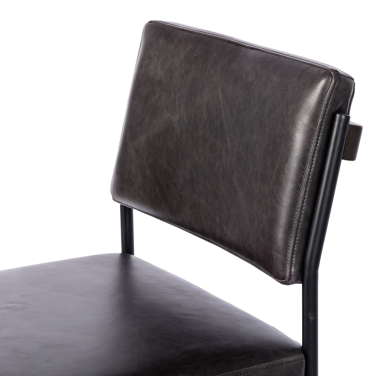 Four Hands Benton Leather Counter Stool Set of 2 - Final Sale