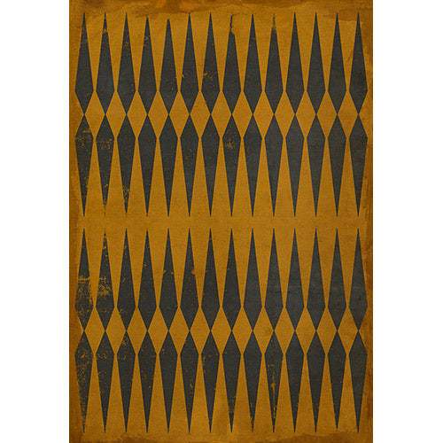 Pattern 08 - Good Old Chuck Vinyl Floorcloth